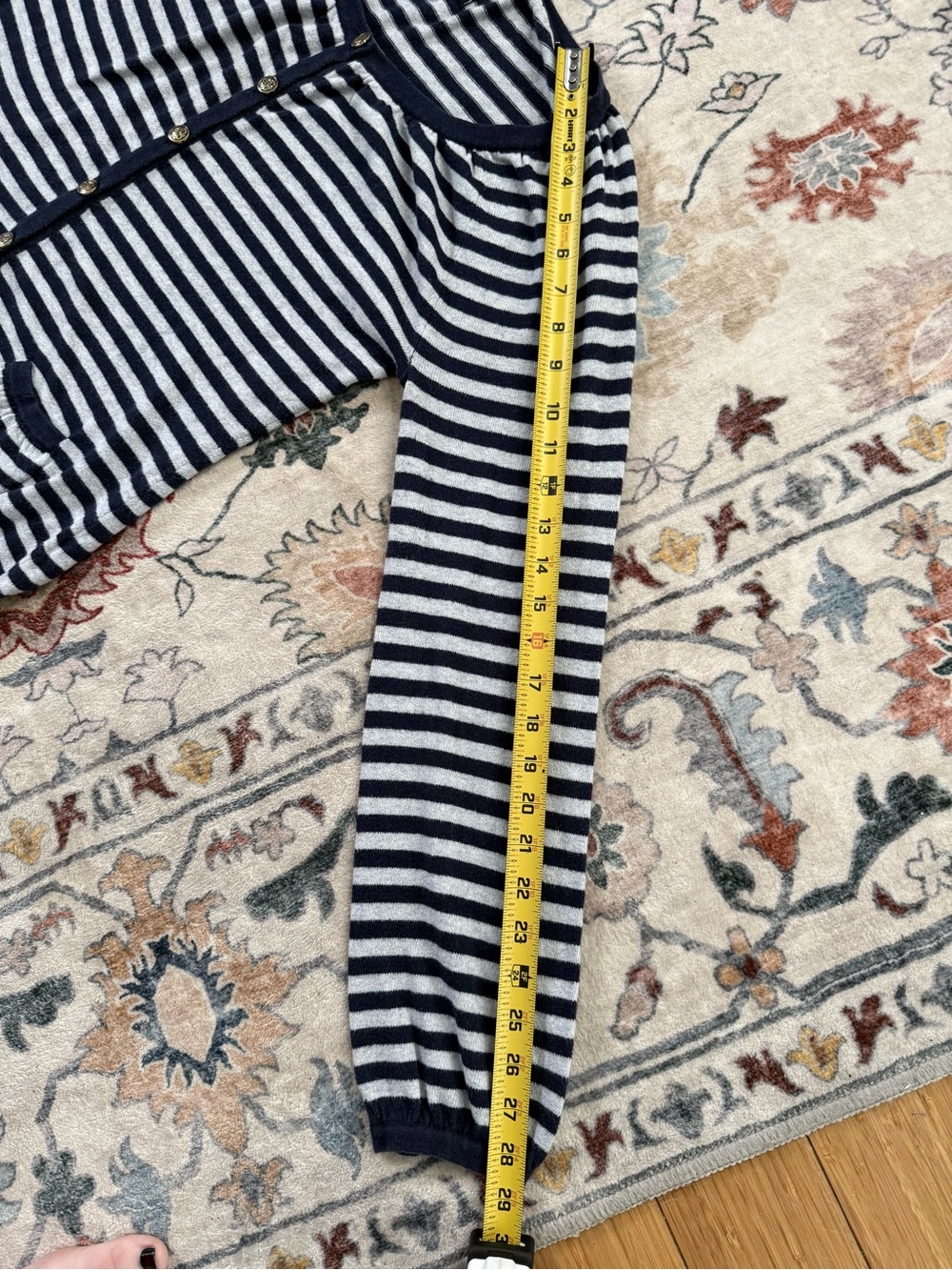 Tommy Hilfiger Cotton-Cashmere Cardigan - Picture 12 of 12